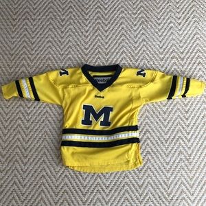 Reebok Michigan toddler jersey